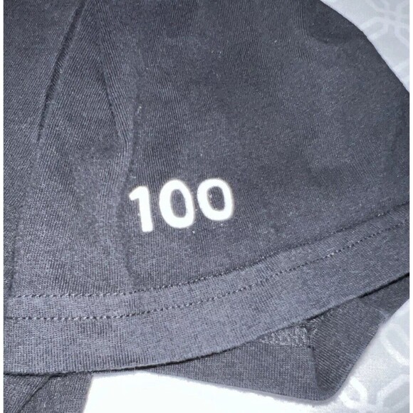 Peloton Century 100 T-Shirt - Black Size Large Dri Fit Work Out Spinning Bike - Picture 6 of 6